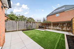 Rear garden- click for photo gallery